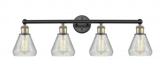 Conesus - 4 Light - 33 inch - Black Antique Brass - Bath Vanity Light (3442|616-4W-BAB-G275)