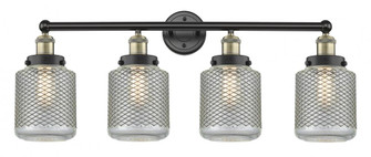 Stanton - 4 Light - 33 inch - Black Antique Brass - Bath Vanity Light (3442|616-4W-BAB-G262)