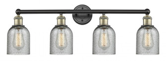 Caledonia - 4 Light - 32 inch - Black Antique Brass - Bath Vanity Light (3442|616-4W-BAB-G257)