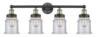 Canton - 4 Light - 33 inch - Black Antique Brass - Bath Vanity Light (3442|616-4W-BAB-G184)