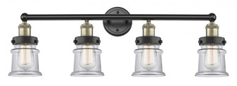 Canton - 4 Light - 32 inch - Black Antique Brass - Bath Vanity Light (3442|616-4W-BAB-G182S)