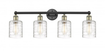 Cobbleskill - 4 Light - 32 inch - Black Antique Brass - Bath Vanity Light (3442|616-4W-BAB-G1113)