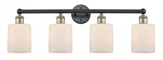 Cobbleskill - 4 Light - 32 inch - Black Antique Brass - Bath Vanity Light (3442|616-4W-BAB-G111)