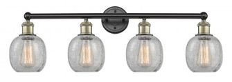 Belfast - 4 Light - 33 inch - Black Antique Brass - Bath Vanity Light (3442|616-4W-BAB-G105)