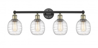 Belfast - 4 Light - 33 inch - Black Antique Brass - Bath Vanity Light (3442|616-4W-BAB-G1013)