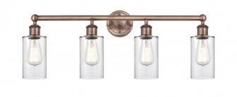 Clymer - 4 Light - 31 inch - Antique Copper - Bath Vanity Light (3442|616-4W-AC-G802)