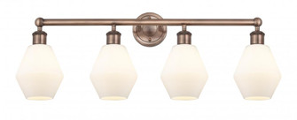 Cindyrella - 4 Light - 33 inch - Antique Copper - Bath Vanity Light (3442|616-4W-AC-G651-6)
