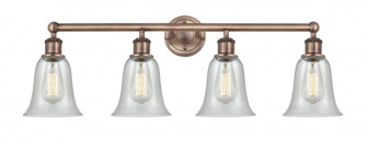 Hanover - 4 Light - 33 inch - Antique Copper - Bath Vanity Light (3442|616-4W-AC-G2812)
