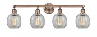 Belfast - 4 Light - 33 inch - Antique Copper - Bath Vanity Light (3442|616-4W-AC-G105)