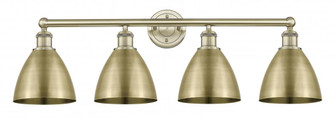 Bristol - 4 Light - 35 inch - Antique Brass - Bath Vanity Light (3442|616-4W-AB-MBD-75-AB)