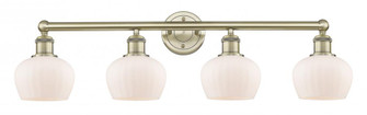 Fenton - 4 Light - 34 inch - Antique Brass - Bath Vanity Light (3442|616-4W-AB-G91)
