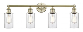 Clymer - 4 Light - 31 inch - Antique Brass - Bath Vanity Light (3442|616-4W-AB-G802)
