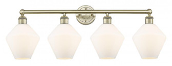 Cindyrella - 4 Light - 35 inch - Antique Brass - Bath Vanity Light (3442|616-4W-AB-G651-8)