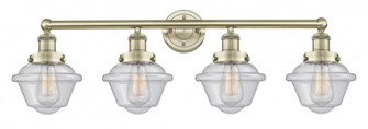 Oxford - 4 Light - 34 inch - Antique Brass - Bath Vanity Light (3442|616-4W-AB-G534)