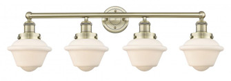 Oxford - 4 Light - 34 inch - Antique Brass - Bath Vanity Light (3442|616-4W-AB-G531)