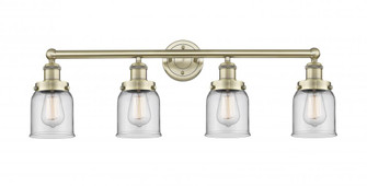 Bell - 4 Light - 32 inch - Antique Brass - Bath Vanity Light (3442|616-4W-AB-G52)