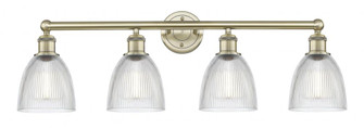 Castile - 4 Light - 33 inch - Antique Brass - Bath Vanity Light (3442|616-4W-AB-G382)