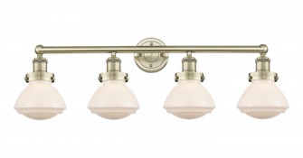 Olean - 4 Light - 34 inch - Antique Brass - Bath Vanity Light (3442|616-4W-AB-G321)