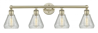 Conesus - 4 Light - 33 inch - Antique Brass - Bath Vanity Light (3442|616-4W-AB-G275)