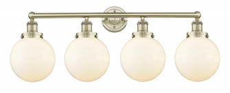 Beacon - 4 Light - 35 inch - Antique Brass - Bath Vanity Light (3442|616-4W-AB-G201-8)