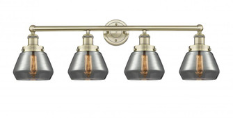 Fulton - 4 Light - 34 inch - Antique Brass - Bath Vanity Light (3442|616-4W-AB-G173)