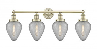 Geneseo - 4 Light - 34 inch - Antique Brass - Bath Vanity Light (3442|616-4W-AB-G165)