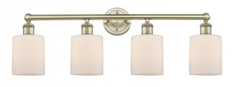 Cobbleskill - 4 Light - 32 inch - Antique Brass - Bath Vanity Light (3442|616-4W-AB-G111)