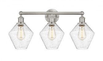 Cindyrella - 3 Light - 26 inch - Satin Nickel - Bath Vanity Light (3442|616-3W-SN-G654-8)