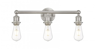 Edison - 3 Light - 20 inch - Satin Nickel - Bath Vanity Light (3442|616-3W-SN)
