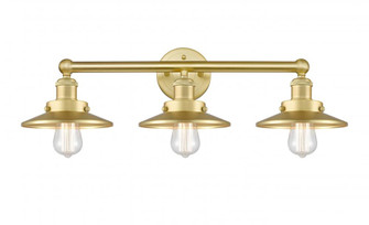 Edison - 3 Light - 26 inch - Satin Gold - Bath Vanity Light (3442|616-3W-SG-M4-SG)