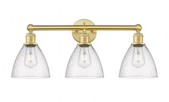 Bristol - 3 Light - 26 inch - Satin Gold - Bath Vanity Light (3442|616-3W-SG-GBD-754)