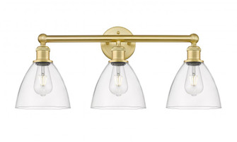 Bristol - 3 Light - 26 inch - Satin Gold - Bath Vanity Light (3442|616-3W-SG-GBD-752)