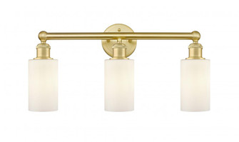 Clymer - 3 Light - 22 inch - Satin Gold - Bath Vanity Light (3442|616-3W-SG-G801)