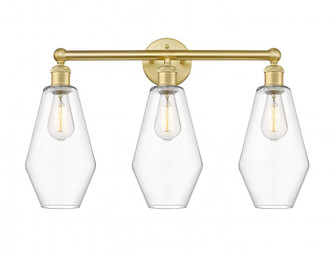 Cindyrella - 3 Light - 25 inch - Satin Gold - Bath Vanity Light (3442|616-3W-SG-G652-7)