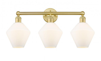 Cindyrella - 3 Light - 26 inch - Satin Gold - Bath Vanity Light (3442|616-3W-SG-G651-8)
