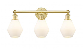 Cindyrella - 3 Light - 24 inch - Satin Gold - Bath Vanity Light (3442|616-3W-SG-G651-6)