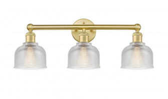Dayton - 3 Light - 24 inch - Satin Gold - Bath Vanity Light (3442|616-3W-SG-G412)