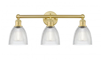 Castile - 3 Light - 24 inch - Satin Gold - Bath Vanity Light (3442|616-3W-SG-G382)