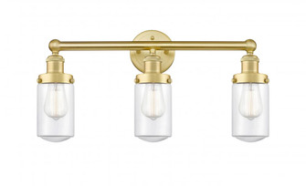 Dover - 3 Light - 23 inch - Satin Gold - Bath Vanity Light (3442|616-3W-SG-G312)