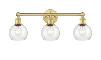 Athens - 3 Light - 24 inch - Satin Gold - Bath Vanity Light (3442|616-3W-SG-G124-6)