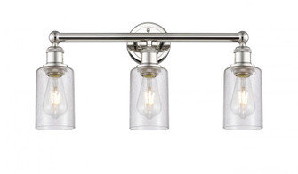 Clymer - 3 Light - 22 inch - Polished Nickel - Bath Vanity Light (3442|616-3W-PN-G804)