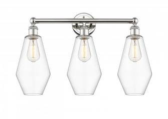 Cindyrella - 3 Light - 25 inch - Polished Nickel - Bath Vanity Light (3442|616-3W-PN-G652-7)