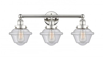 Oxford - 3 Light - 25 inch - Polished Nickel - Bath Vanity Light (3442|616-3W-PN-G534)