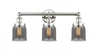 Bell - 3 Light - 23 inch - Polished Nickel - Bath Vanity Light (3442|616-3W-PN-G53)