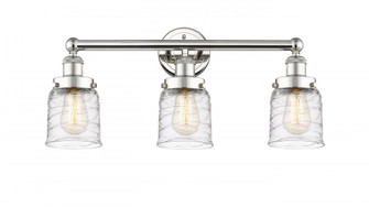 Bell - 3 Light - 23 inch - Polished Nickel - Bath Vanity Light (3442|616-3W-PN-G513)