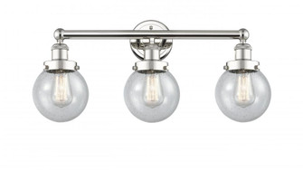 Beacon - 3 Light - 24 inch - Polished Nickel - Bath Vanity Light (3442|616-3W-PN-G204-6)