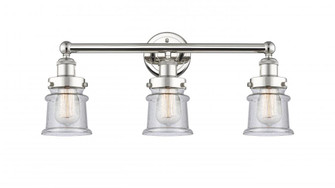 Canton - 3 Light - 23 inch - Polished Nickel - Bath Vanity Light (3442|616-3W-PN-G184S)