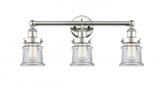 Canton - 3 Light - 23 inch - Polished Nickel - Bath Vanity Light (3442|616-3W-PN-G182S)