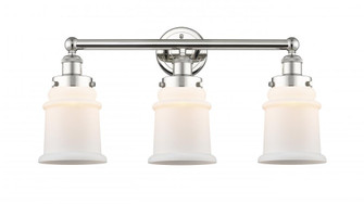 Canton - 3 Light - 24 inch - Polished Nickel - Bath Vanity Light (3442|616-3W-PN-G181)