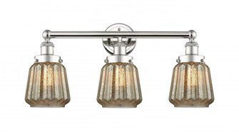 Chatham - 3 Light - 25 inch - Polished Nickel - Bath Vanity Light (3442|616-3W-PN-G146)